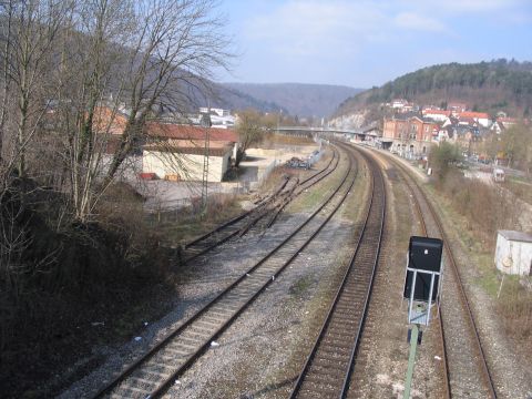 Bahnanschluss Zementwerk
