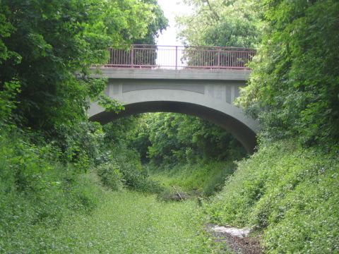 Br�cke der Bundesstra�e nach Gotha