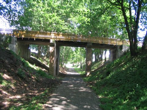 Brcke im Badewald