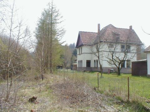 Bahnhof von der Gleisseite