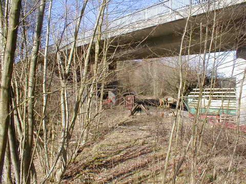 Br�cke der Stra�e von Eckweisbach nach Hilders