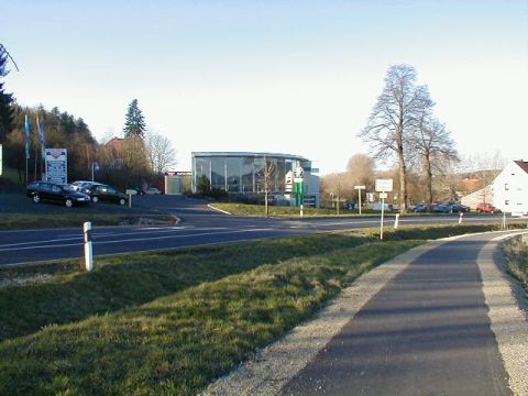 Bahnübergang über die B 84