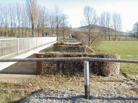 Flutbr�cke �ber die Ulster