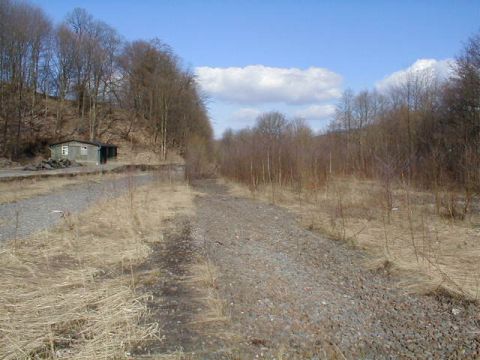 Blick in Gegenrichtung