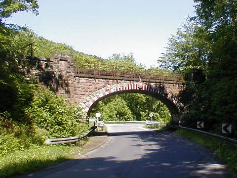 Brcke ber die Strae von Trubenhausen nach Groalmerode