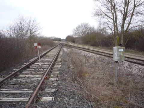 Abzweig zur Firma Roquette Fr�res