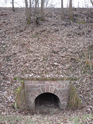 Durchlass eines Grabens