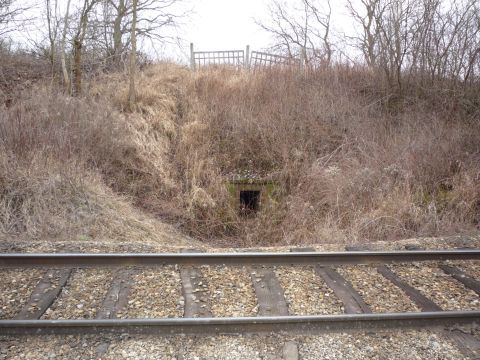 Durchlass eines Grabens