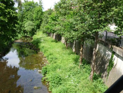 Einfahrt nach Ebhausen