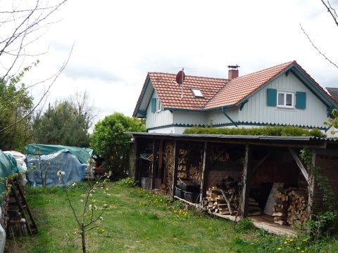 Bahnwrterhaus bei Linkenheim