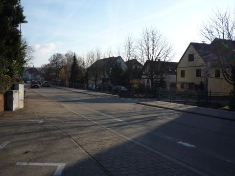 Bahnbergang ber die Otto-Stlker-Strae