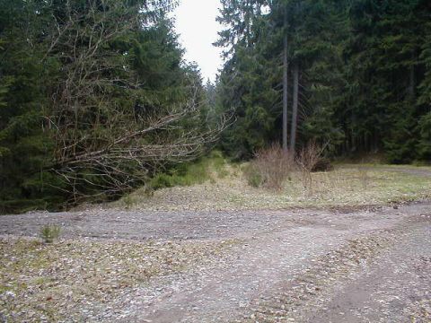 Ehemalige Brcke der Strae zum Kieswerk
