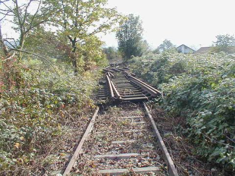 Einmndung in die Hochrheinbahn