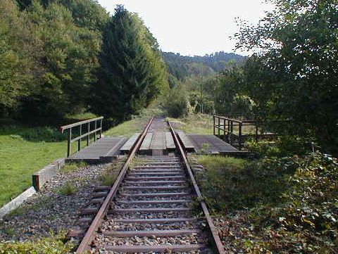 Brcke zwischen Brennet und Bad Sckingen