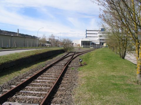 Zufahrt Firma Geberit