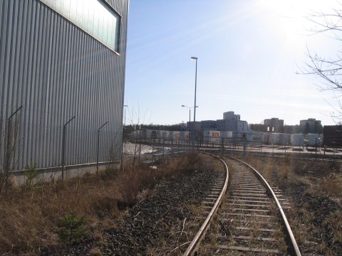 Zufahrt zum Containerbahnhof Pfullendorf