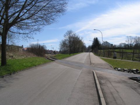 Zufahrt Firma Geberit