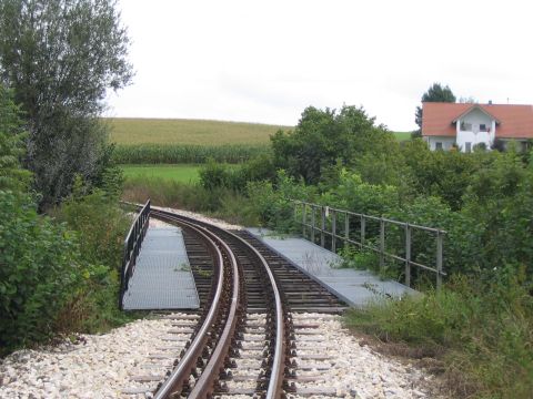 Br�cke �ber den Rohrbach und einen Feldweg