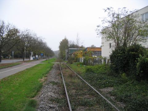 Ehemaliger Abzweig zum Flugplatz