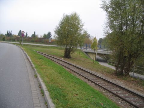 Zufahrt zum Industriegebiet