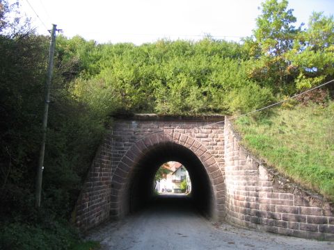 Wegdurchlass in Ftzen