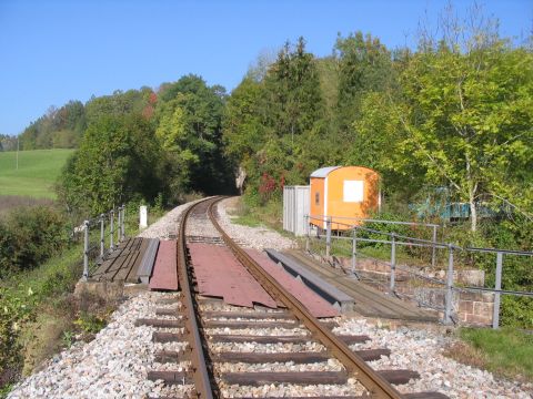 Brcke ber die Strae von Ftzen nach Achdorf