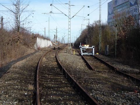 S�dliche Zufahrt nach Bietigheim-Bissingen