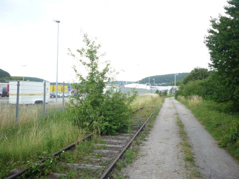 Zufahrt zum Umspannwerk