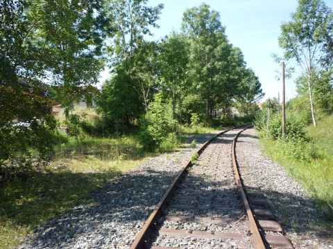 Abzweig Firma Schle-Hohenlohe, spter Bundesvorratslager Gerabronn