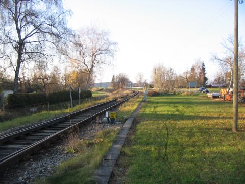 Abzweig in Pfaffenhausen