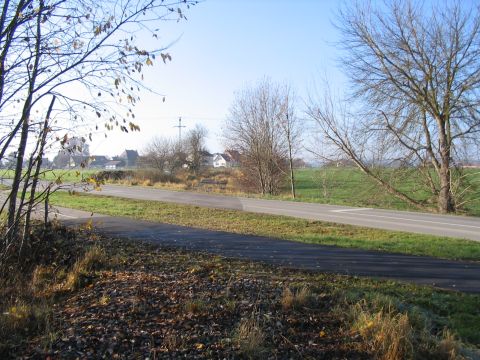 Bahn�bergang vor Obersch�neberg