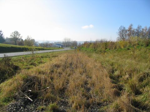 Bahn�bergang vor Thannhausen