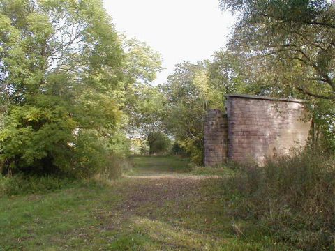 Geplante Brcke ber die Ulster