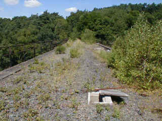auf dem Viadukt, Blick in Richtung Eiterfeld