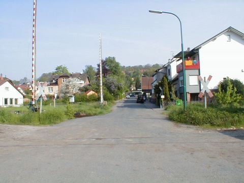 Bahnübergang in Altengronau