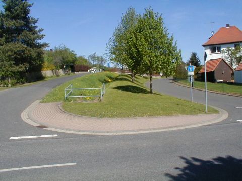 Ehemalige Brücke in Kleba