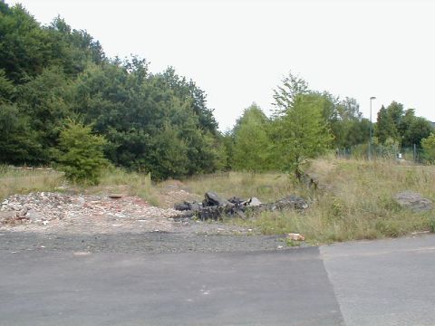 Ehemaliger Bahnübergang über die Hattenbergstraße