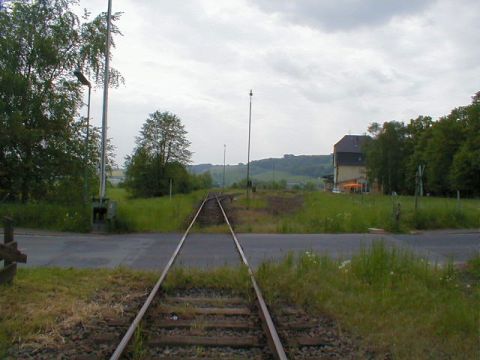 Bahnbergang ber die Mengshuserstrae