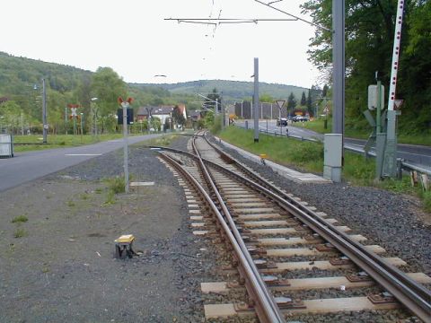 Abzweig zur Wendeschleife Helsa