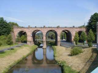 Brücke über die Schwalm, Ostseite