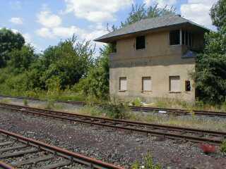 Güterbahnhof Frielendorf, Stellwerk