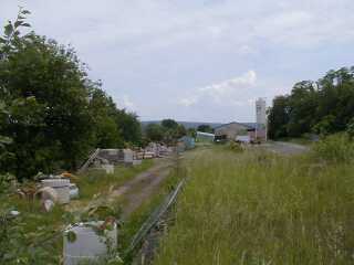 Gterbahnhof Oberbeisheim, Blick nach Osten