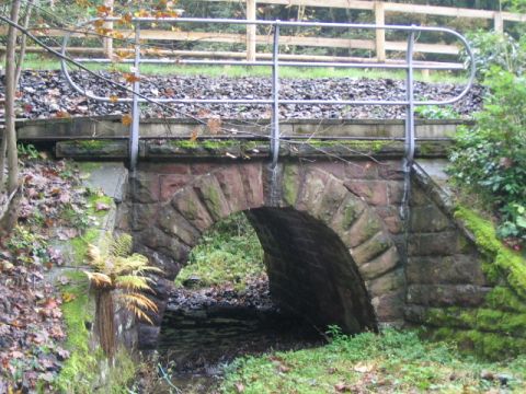Bachbr�cke vor Kleinschmalkalden