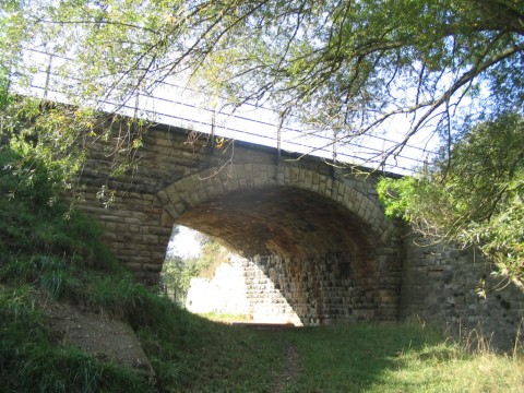 Brcke ber den Krajaer Bach
