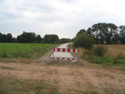Beginn des Radweges