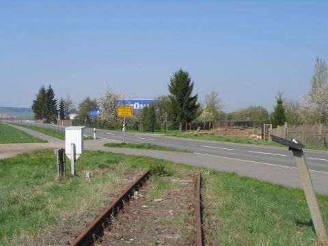 2. Bahnübergang in Warza
