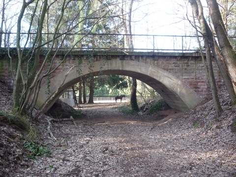 Br�cke bei der Hetschm�hl