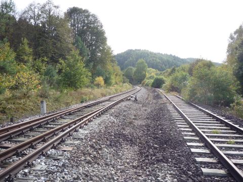 Abzweig zum NATO Tanklager