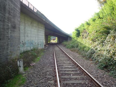 Br�cke der Bundesstra�e