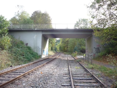 Br�cke der Bundesstra�e